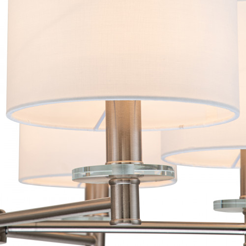 Escada 641/6PL E14*60W Satin nickel