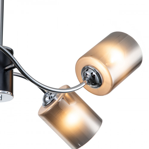 Escada 661/4PL E27*60W Black/Chrome