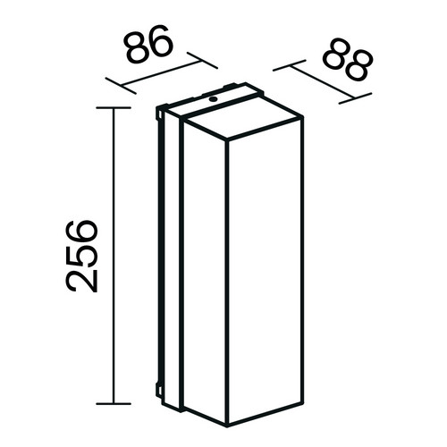 Уличный настенный светильник Outdoor O450WL-01GF