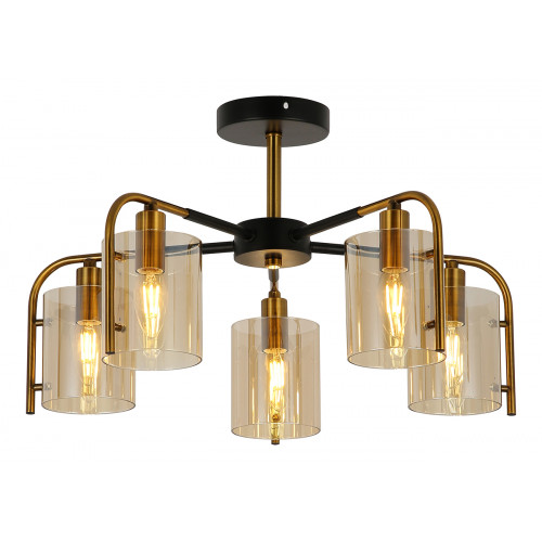 Escada 671/5P E14*40W Black/Gold
