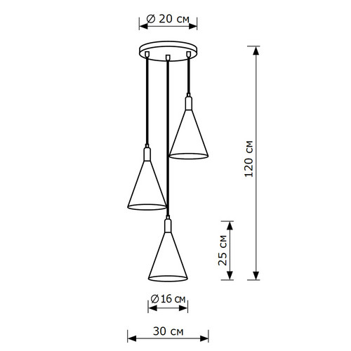 Подвесной светильник Lighthall Glaro LH012090