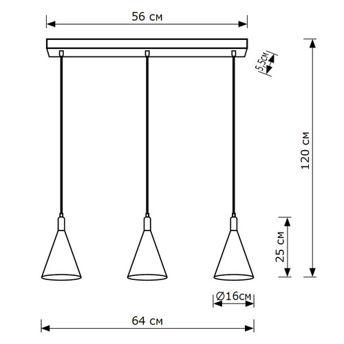 Подвесной светильник Lighthall Glaro LH012084