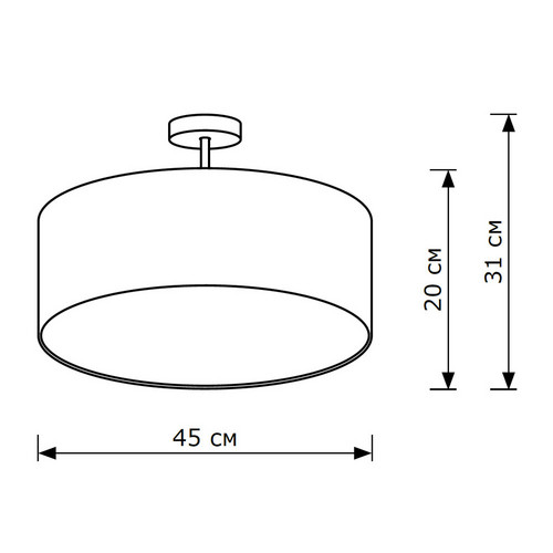 Потолочная люстра Lighthall Nova M LH052086