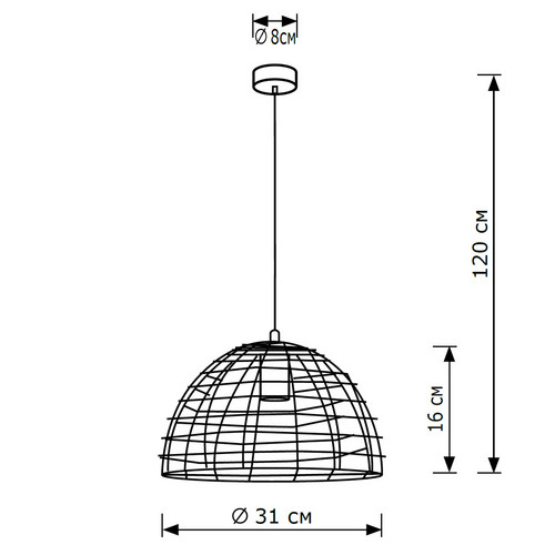 Подвесной светильник Lighthall Basket LH032096