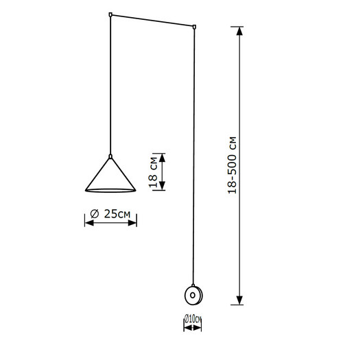 Подвесной светильник Lighthall Vizor LH032110
