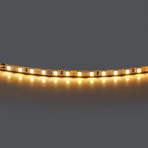 420543-01 Лента LIGHTSTAR LED 24V 5W 5m/roll 3000K с клейкой лентой М3