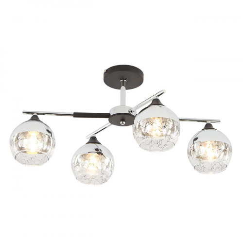Escada 693/4P E27*60W Black/Chrome