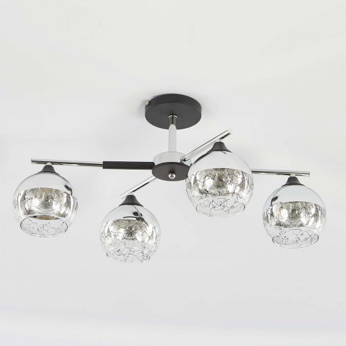 Escada 693/4P E27*60W Black/Chrome