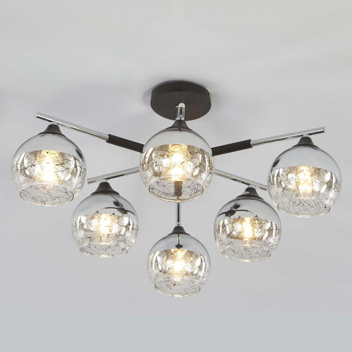Escada 693/6P E27*60W Black/Chrome