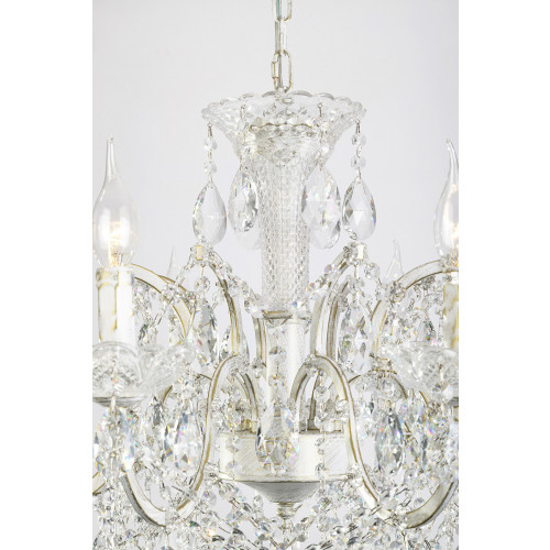 Escada 693/8S E14*60W White/Red gold