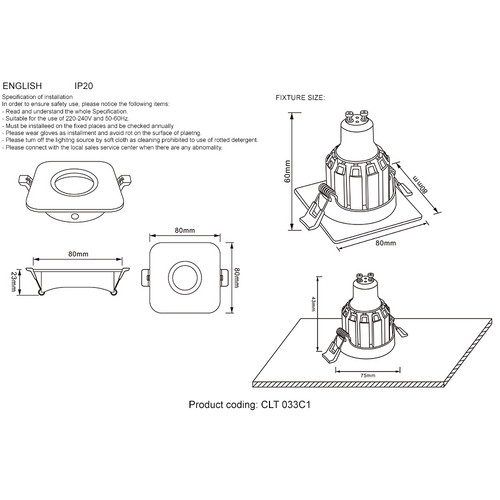 CLT 033C1 WH