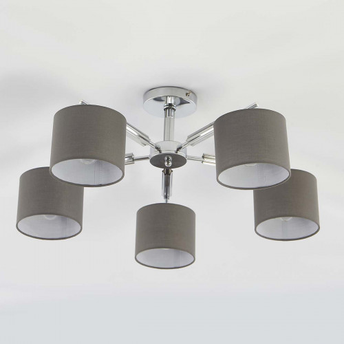 Escada 700/5P E27*60W Chrome/Grey