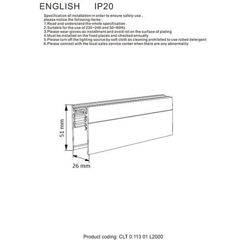 CLT 0.113 01 L2000 BL