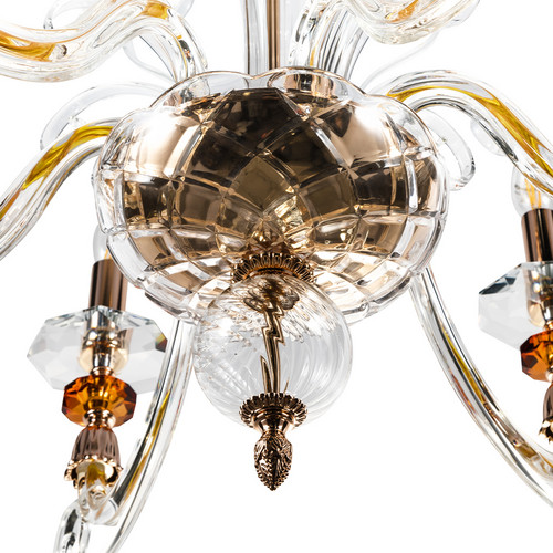 CATARINA SP6 V2 GOLD/TRANSPARENT-COGNAC