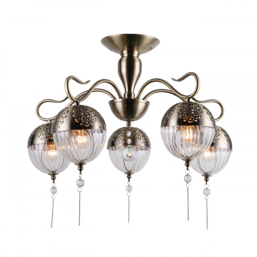 FABERGE 5xE14x40W 594/5PL ан бр ESCADA