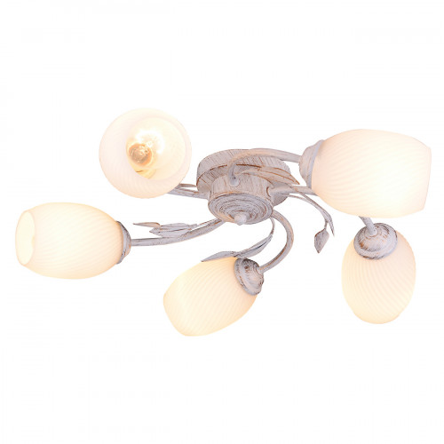 LILY 1118/5P 5хЕ27х60W бел ESCADA