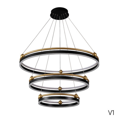 FERNANDO SP158W LED BLACK/GOLD