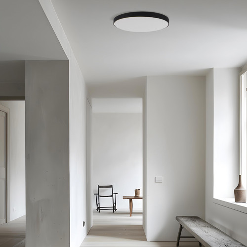 SLE6011-202-80 Светильник потолочный ST-Luce золотистый/белый LED 1*60W 3000K/4200K/6500K ESPA