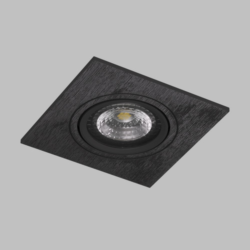 DK3021-BK Встраиваемый светильник, IP 20, 10 Вт, GU5.3, LED, черный, пластик