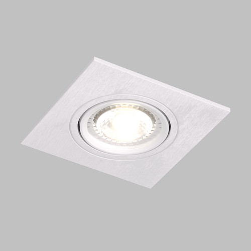 DK3021-WH Встраиваемый светильник, IP 20, 10 Вт, GU5.3, LED, белый, пластик
