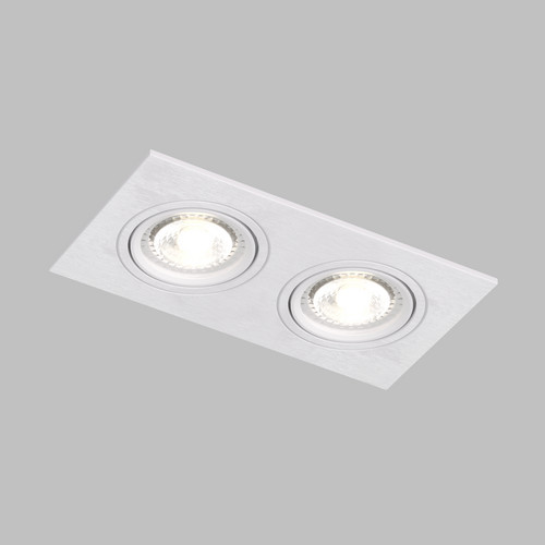 DK3022-WH Встраиваемый светильник, IP 20, 10 Вт, GU5.3, LED, белый, пластик