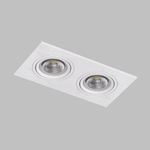DK3022-WH Встраиваемый светильник, IP 20, 10 Вт, GU5.3, LED, белый, пластик