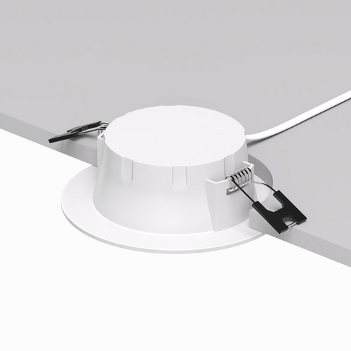 DK3048-WH Встраиваемый светильник, IP 20, 7Вт, LED, белый, пластик