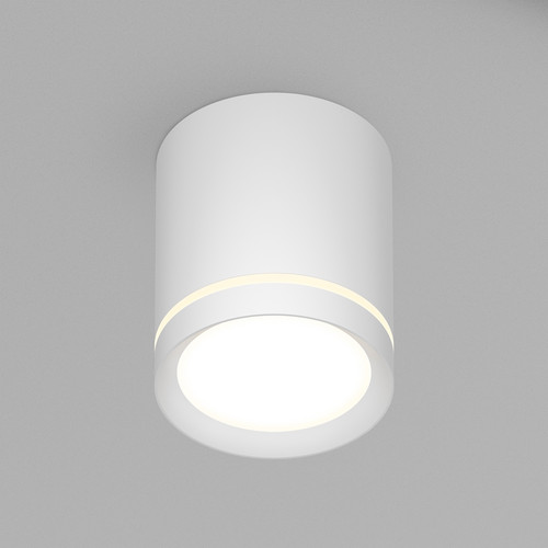 DK4016-WH Светильник накладной IP 20, 5 Вт, LED 3000, белый, алюминий/акрил