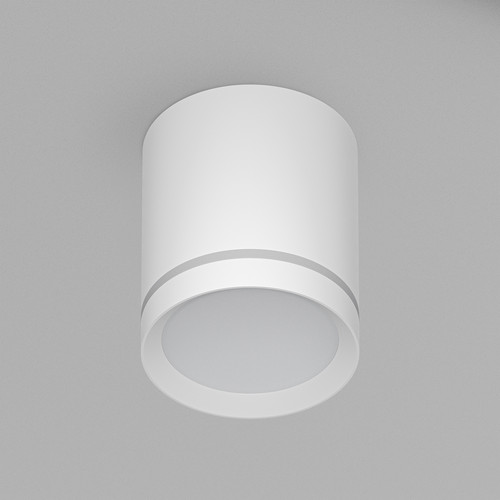 DK4013-WH Светильник накладной IP 20, 5 Вт, LED 4000, белый, алюминий/акрил