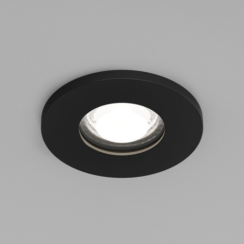 DK2036-BK Встраиваемый светильник влагозащ., IP 44, до 15 Вт, GU10, LED, черный, алюминий
