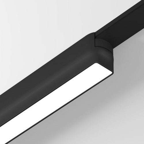 DK5360-BK Светильник для трека Air, серия Linear 2700-6500 со светодиодом, L230*W26*H36мм, 48V DC, 9W, RA?90, 120°, 2700-6500K, IP20, черный, алюминий