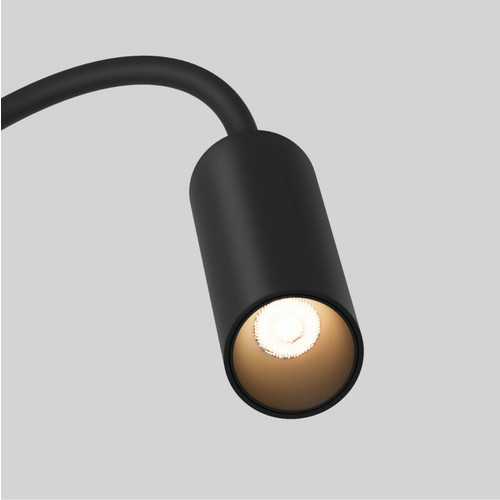 DK5313-BK Светильник для трека Air, серия Spot 3000 со светодиодом, ?26*495мм, 48V DC, 2W, RA?90, 24°, 3000K, IP20, черный, алюминий