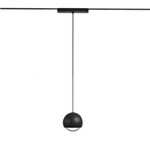 DK5346-BK Светильник для трека Air, серия Hang 4000 со светодиодом, ?80*76мм, 48V DC, 5W, RA?95, 120°, 4000K, IP20, черный, алюминий