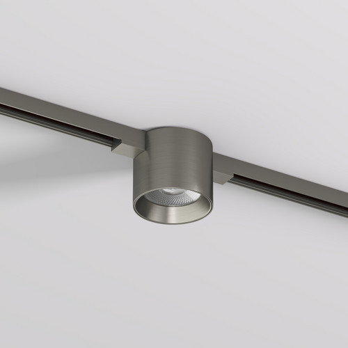 DK5743-DN Светильник для трека SHINE SPOT со светодиодом, D70*H60, 48V DC, 8W, RA?90, 3000K, IP20, темный никель, алюминий