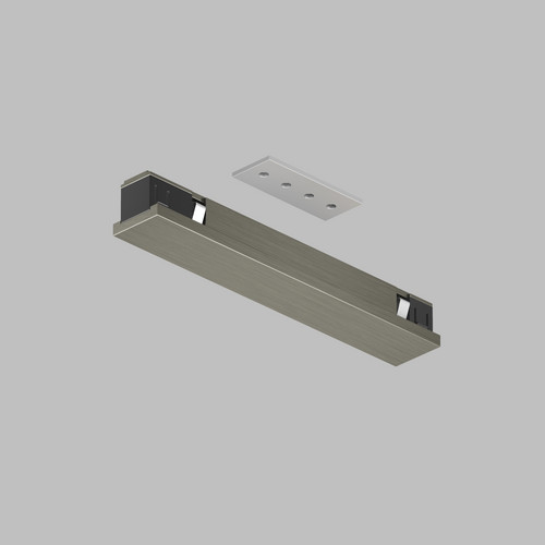 TR5722-DN Электрический коннектор прямой для трека SHINE BASE, 48V DC, IP20, темный никель, алюминий
