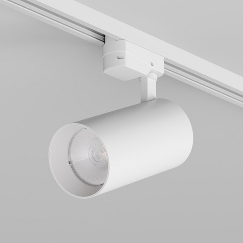 DK6456-WH Трековый светильник SOLID KOPER, 155мм, d80, 220V, LED 4000K, 30W, IP20, белый, алюминий