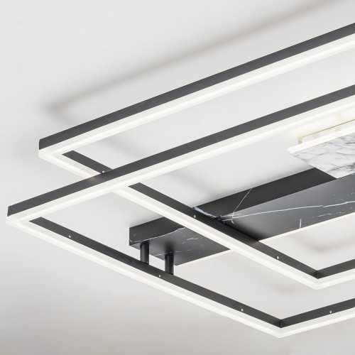 Escada 10250/2 LED*205W Black/White marble