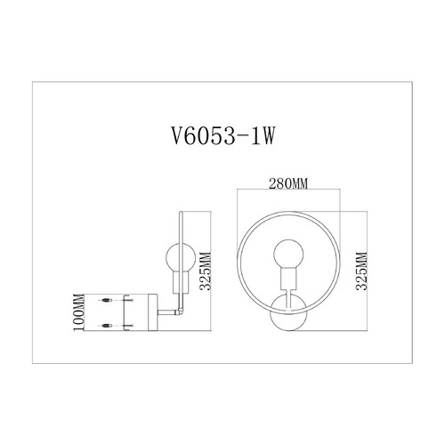 Настенный светильник Moderli V6053-1W Sachara