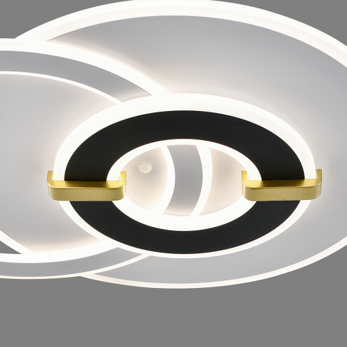 Escada 10269/3 LED*112W White/Black/Gold