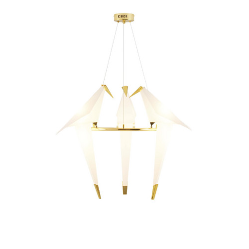 Подвесной светодиодный светильник Moderli V3071-3PL origami Birds 3*LED*6W