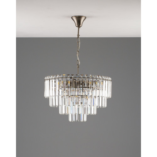 Люстра подвесная Moderli V10738-9P Crystal