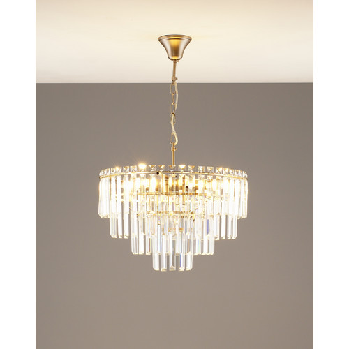 Люстра подвесная Moderli V10738-9P Crystal