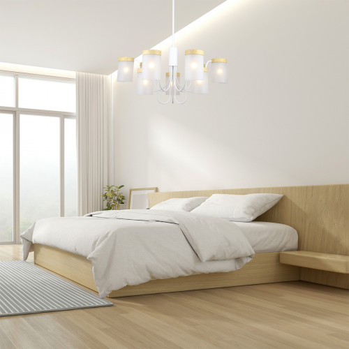 Escada 1172/9P E14*40W White/Wood