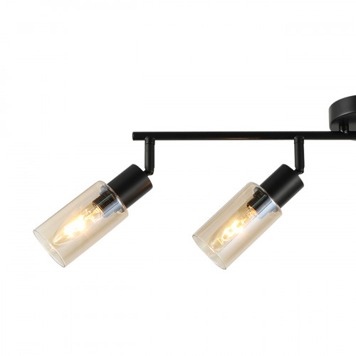 Escada 10172/4 E14*40W Black/Amber