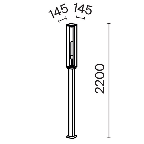 Ландшафтный светильник Outdoor O452FL-01GF3