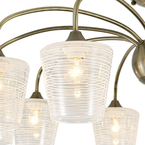 Escada 2129/10P E27*40W Antique Brass