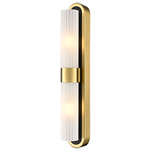 282-401-02 VELANTE Современный стиль светильник настенный, E14-LED, 2x7W