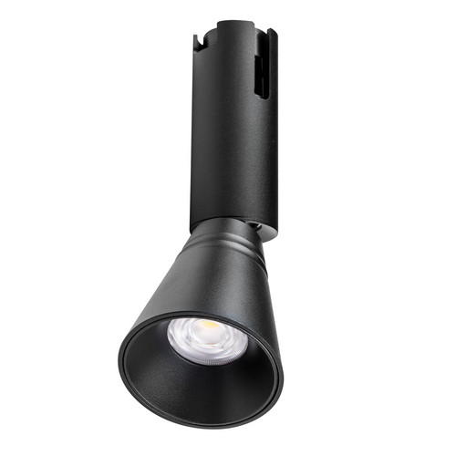 210847 Светильник 48V (D65) DUE HERMES 6W 590LM 36G ЧЕРНЫЙ 4000K