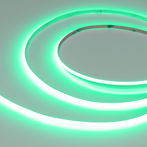 Светодиодная лента COB-X480-4mm 24V Green (4 W/m, IP20, 5m) (Arlight, -) (046906)