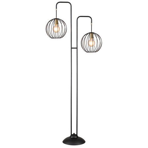 Escada 10176/2 E27*60W Black/Brass